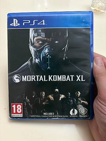 Elektronika: PS4 oyunu: Mortal Kombat XL (disk + orijinal qutu və kağız üzlük) — 1