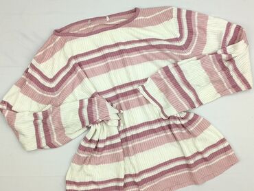pięć lat w paski bluza w paski swiat: Светр жіночий, 4XL