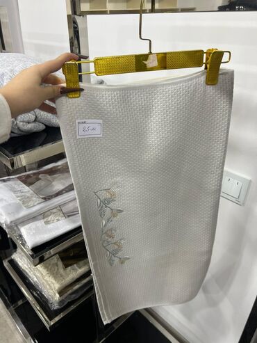 Dəsmallar: Mətbəx üçün rəng - Boz Pambıq Dəsmal — 21