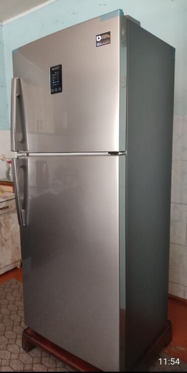 запчасти митсубиси паджеро 2: Б/у Холодильник Samsung, No frost, Двухкамерный, цвет - Серый