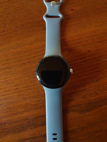 apple watch 5 цена: Pixel Watch первого поколения. Цвет: серебристый с серым ремешком