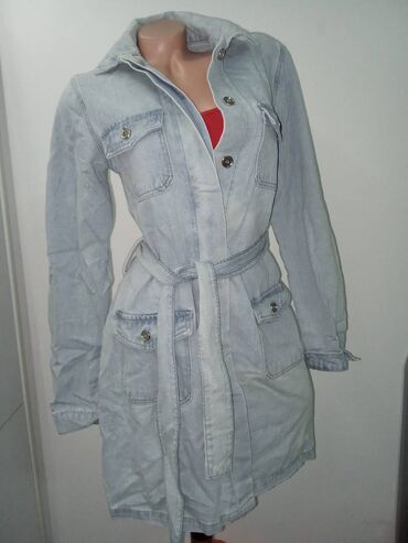 woolrich jakna: S (EU 36), Used, Without lining, Single-colored, color - Light blue