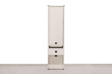 Книжные полки: Шкаф пенал пристенный 2Д (Magellan 2D1S), коллекции Магеллан, Сосна — 5