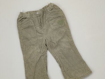 reserved sukienki: Baby material trousers, 12-18 months, 80-86 cm, C&A, condition - Very good