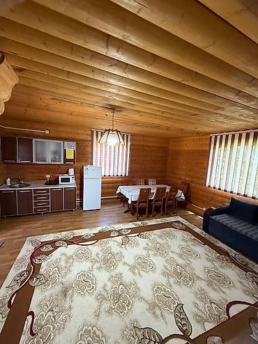 домики каракол: Иссык Куль. Коттеджи из сруба, со всеми удобствами! На 7 -8человек! — 4
