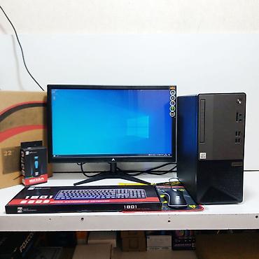 Masaüstü kompüterlər və iş stansiyaları: Oyun üçün Kompüter "Gaming DDR4 Lenovo Core i3 10100 8GB Ram GTX1050 — 6