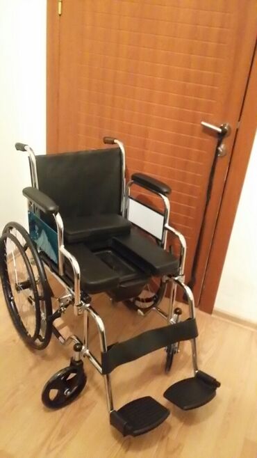 коляска инвалидная: Yeni salafanda sanitar Sudnali Elil arabasi Kasoklu araba ağır çəki