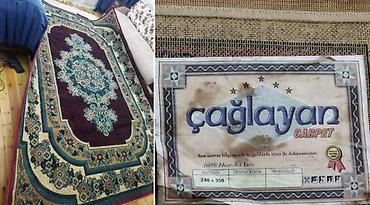 xalcaları: Çağlayan Carpet xalça - Model: Klassik naxışlı - Ölçü: 240 x 350 sm — 1