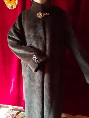 Шубы: Шуба, Норка, Длинная модель, 8XL — 5