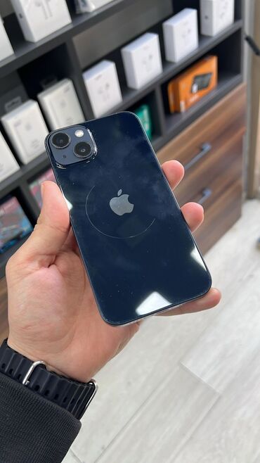 Apple iPhone: IPhone 13, 128 GB, Zəmanət, Simsiz şarj, Face ID