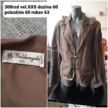 pull amd bear: Yalibengshi ženska jakna/sako - Boja: tamno braon sa — 1