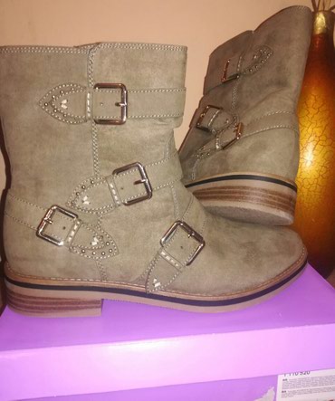 velur cizme: High boots, Graceland, 40