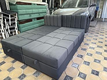 Односпальные кровати: Односпальная тахта с подъёмным коробом - Компактная тахта с вшитым — 12