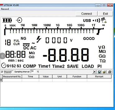 Alətlər: Meqaommetr Model: UNI-T UT513A - UT510 seriyalı test cihazları böyük — 3