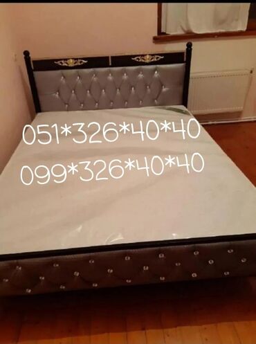 Çarpayılar: Yeni, İkinəfərlik çarpayı, Bazasız, Matras ilə, Siyirməsiz, Azərbaycan -da lalafo.az — 13 Çarpayılar: Yeni, İkinəfərlik çarpayı, Bazasız, Matras ilə, Siyirməsiz, Azərbaycan — 13