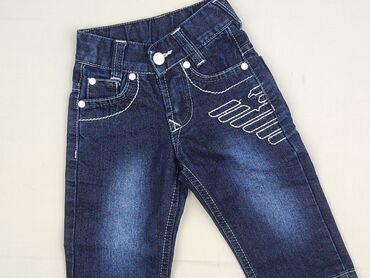 podkoszulki czarne: Denim pants, 9-12 months, condition - Perfect at lalafo.pl podkoszulki czarne: Denim pants, 9-12 months, condition - Perfect