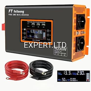 İnverterlər: Yeni Inverter, 100-300 Vt, 12 - 220 volt, Ünvandan götürmə, Ödənişli çatdırılma — 15