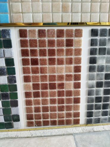 metbex krantlari: Mozaik kafel panelləri - Material: şüşə/keramika əsaslı mozaik kafel