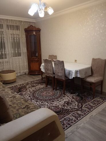 Uzunmüddətli kirayə mənzillər: 1 mkr 5 nömrəli məktəbin bazarın yanı 5/3 2otaqlı remontlu əşyalı 380 — 9