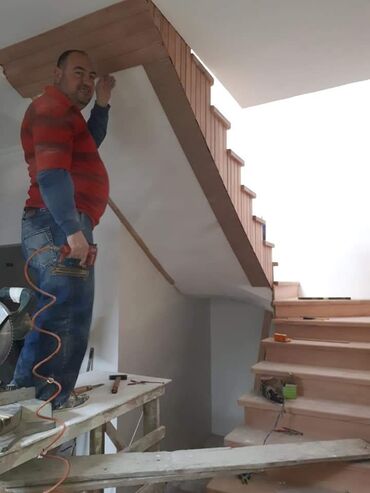 Mebel ustaları: Taxta pilləkən və ağac üzərində sənətkarlıq xidməti Naxcivan seherinde — 20