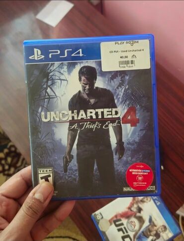PS4 (Sony Playstation 4): Uncharted 4 PS4 disc

Satılanda elan silinəcək