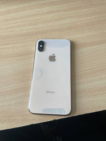 айфон 9 цена в бишкеке цум: IPhone Xs, Колдонулган, 64 ГБ, Алтын, Заряддоочу түзүлүш, Кабель, 75 %