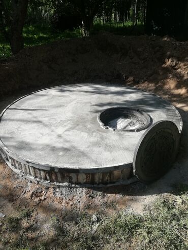бетоный кольцо: Суу кампа жасайбыз, 10 тонна, 12 тонна, очок жасайбыз. Т