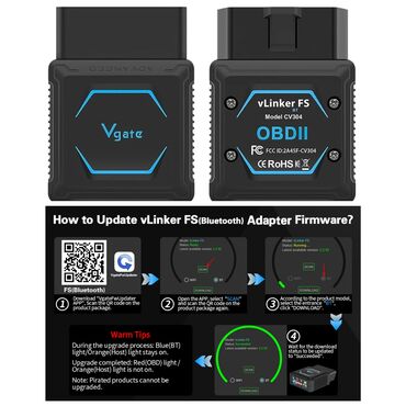Alati za automobile: Vgate vLinker FS ELM327 Bluetooth za Ford, Mazda, Lincoln i Mercury — 12