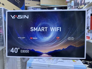 Телевизоры: Новогодняя акция телик телевизоры yasin 40e8000 smart tv с интернетом