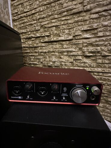 Другая аудиотехника: Focusrite Scarlett 2i2 известный британский производитель студийного