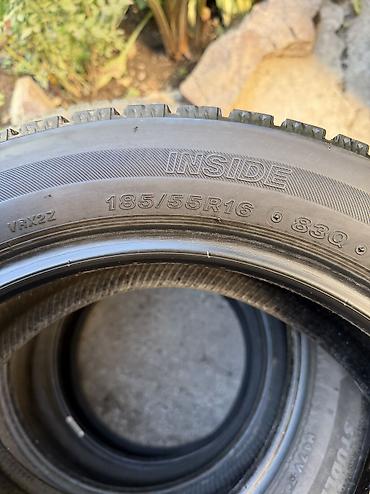 112 5: Шины 185 / 55 / R 16, Зима, Б/у, Комплект, Легковые, Япония, Bridgestone — 3