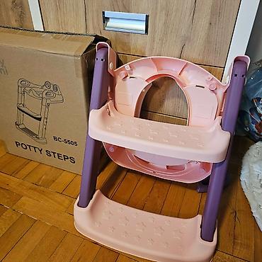 Ostali dečiji nameštaj: Dečji nastavak za wc šolju sa stepenicama ECO TOYS (model BC-5505) - — 5