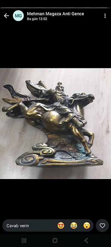 dekor güzgü: Fiqur, Metal, rəng - Qızılı — 1
