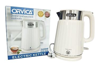 elektrikli caydan: Elektrik çaydan "Orvica 8038" White 2.2L 2400W . 🆕Bütün məhsularımız — 3