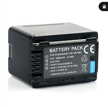 panasonic eneloop: Аккумулятор PANASONIC VW-VBT380 Арт.1823 Специальная цена для — 1