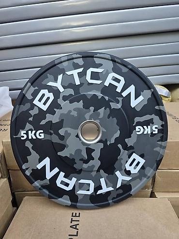 Штанги и грифы: Блины для штанги бамперные блины тяжёлая атлетика фитнес штанга гриф — 2