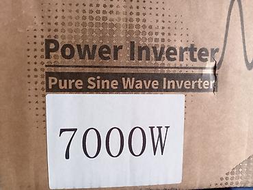 transformator satilir: 7000 Watliq invertor satiram. Tam sinusdu. 12 Voltu 220 Volta ceviren — 5