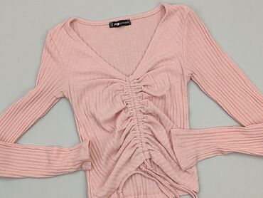 bluzki pudrowy róż eleganckie: Блуза жіноча, FBsister, 2XS, стан - Дуже гарний