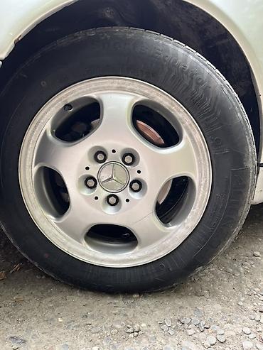 mercedes sekilleri: Mercedes-Benz orijinal yüngül lehimli disk dəsti - Modell — 4
