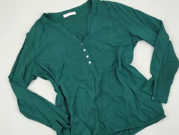 zielone bluzki z krótkim rękawem: Blouse, Reserved, XL (EU 42), condition - Very good