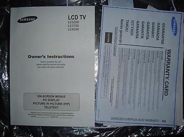 Televizori: SAMSUNG LE37S6, HUYNDAI LCD 32 CRW | 1: Polovan! ! ! Malo koriscen — 12