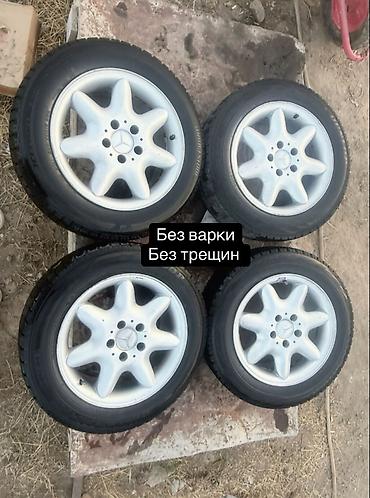 акпп мерседес 124: Колесо в сборе ЗИМНЫХ резин 205/60 R16 оригинальных литых дисков — 1