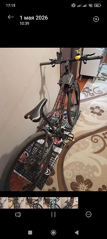 velosıped satısı: Dağ/trek velosipedi Yenidir 1ay sürülüb yer sıxlığından satiriq - — 4