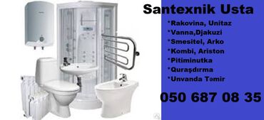 Водоснабжение: Hamam aksesuarlarin Qurawdirma Xidmeti Arko kranların, Smesitel