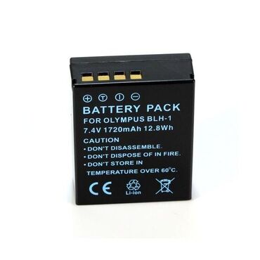 Батареи для ноутбуков: Аккумулятор OLYMPUS BLH-1 Арт.3239 OM-D E-M1 Mark III, OM-D E-M1 Mark
