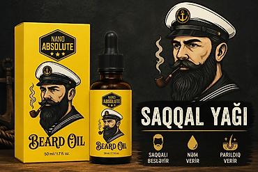 beard oil vitamin c: Saqqal yağı, 50 ml - Saqqalı bəsləyir: Tükləri kökdən uca qədər — 1