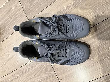 reebok 42: Мужские кроссовки, 42, Adidas, Б/у, цвет - Серый, Самовывоз — 2