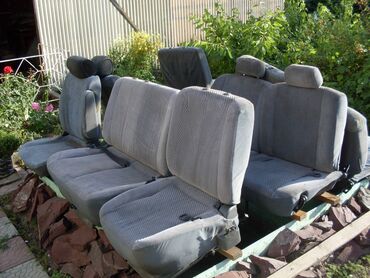 кожаные сидения: Комплект сидений, Ткань, текстиль, Toyota Б/у
