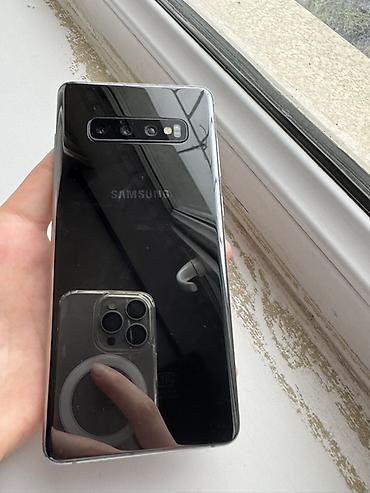 note 2: Samsung Galaxy S10, Б/у, 128 ГБ, цвет - Черный, 2 SIM — 3