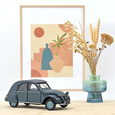 odece: 🚗 Citroën 2CV AZL 1959 – Glacier Blue – Norev (1:18) Norev Citroën — 1